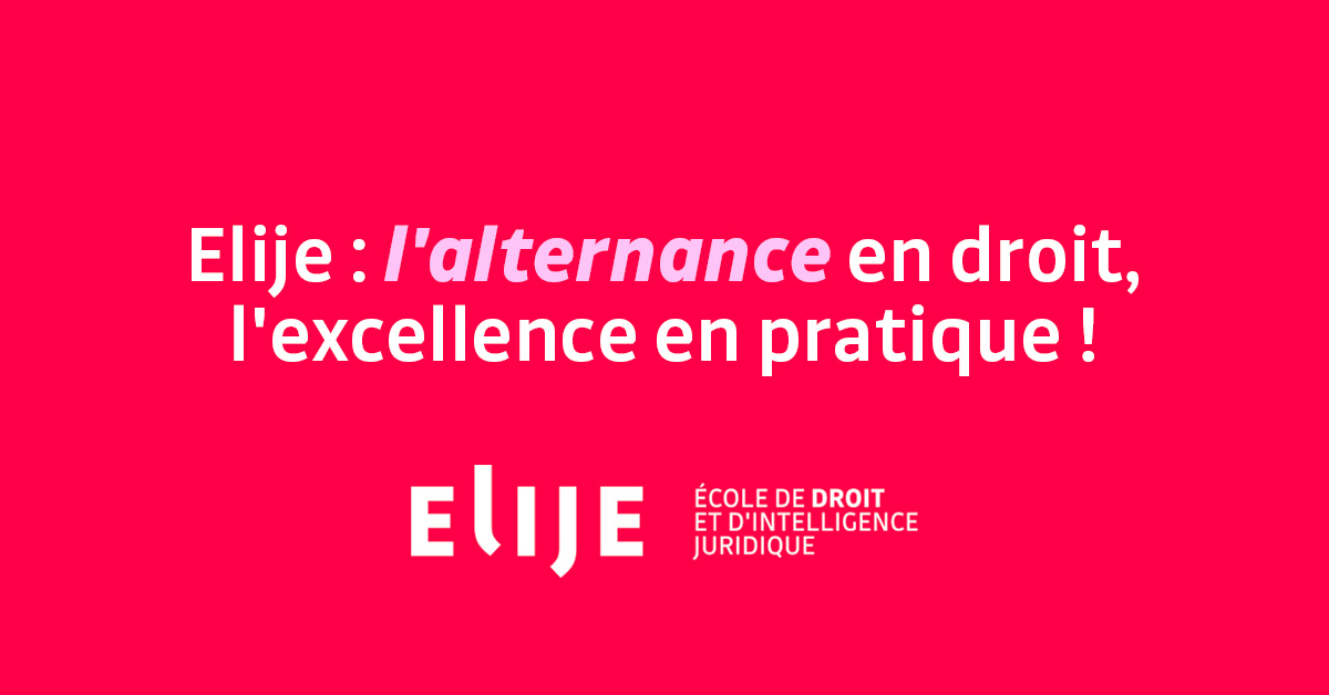Accompagnement pour l'alternance à Elije