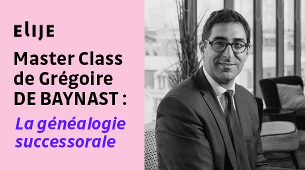 Master Class de Grégoire de Baynast